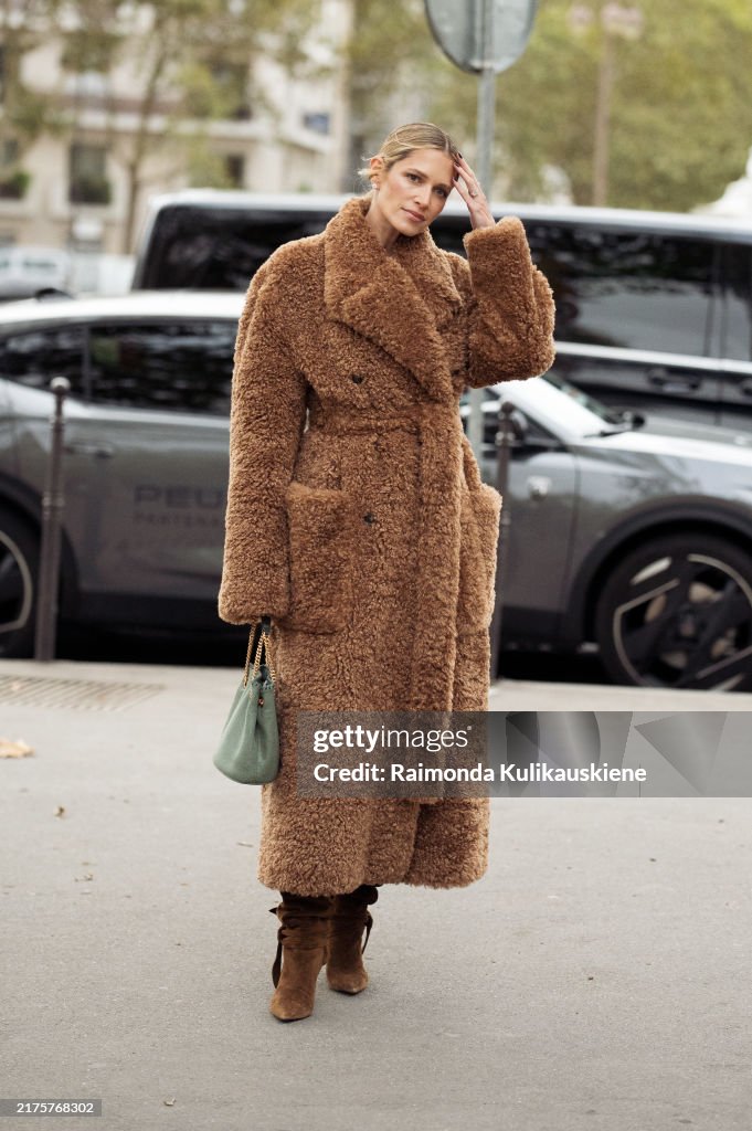 Street Style - Paris Fashion Week - Womenswear Spring/Summer 2025 - Day Eight