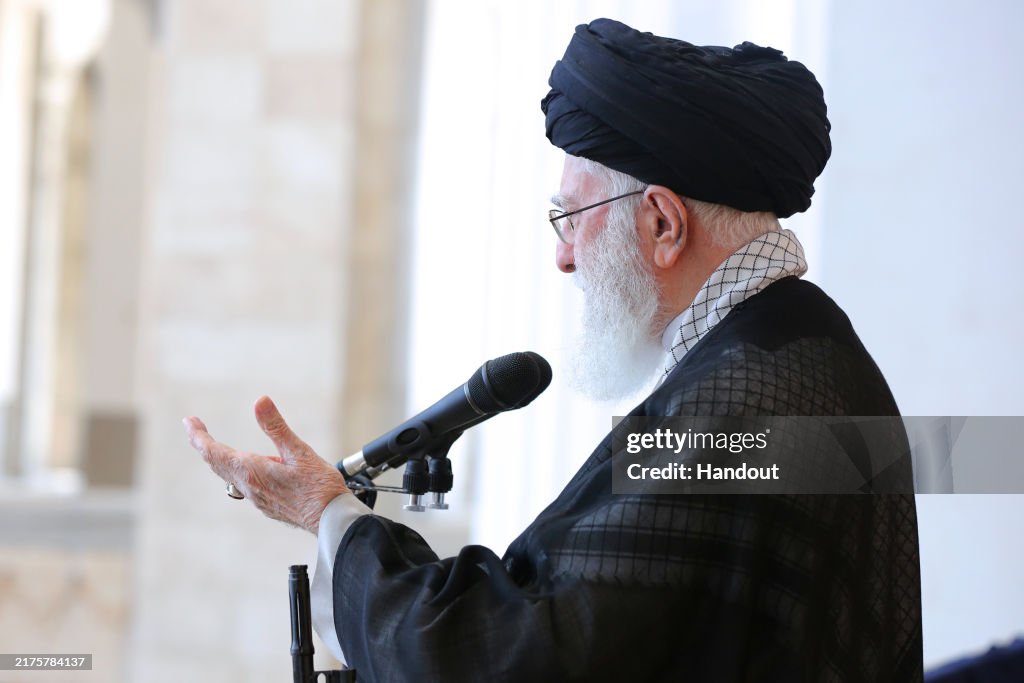 Rally In Tehran As Khamenei Delivers Sermon And Praises Slain Hezbollah Leader