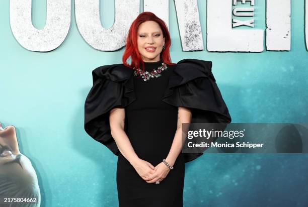 Lady Gaga attends the Los Angeles Premiere of Warner Bros. Pictures "Joker: Folie a Deux" at TCL Chinese Theatre on September 30, 2024 in Hollywood,...