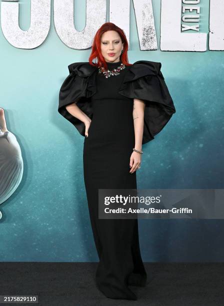 Lady Gaga attends the Los Angeles Premiere of Warner Bros. Pictures "Joker: Folie a Deux" at TCL Chinese Theatre on September 30, 2024 in Hollywood,...