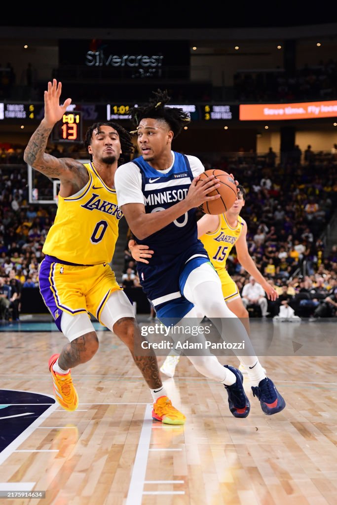 Minnesota Timberwolves v Los Angeles Lakers