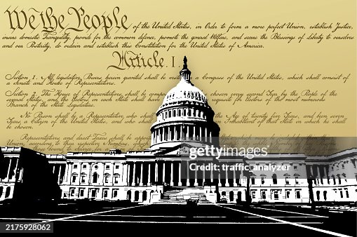 Washington Dc Constitution High-Res Vector Graphic - Getty Images