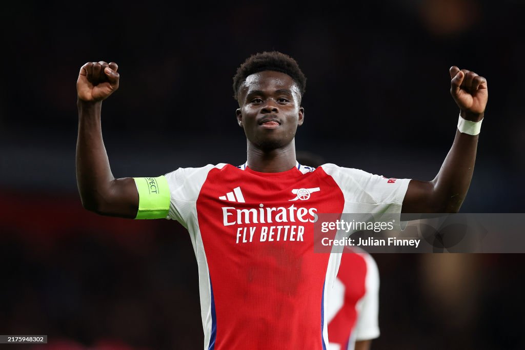 Arsenal FC v Paris Saint-Germain - UEFA Champions League 2024/25 League Phase MD2