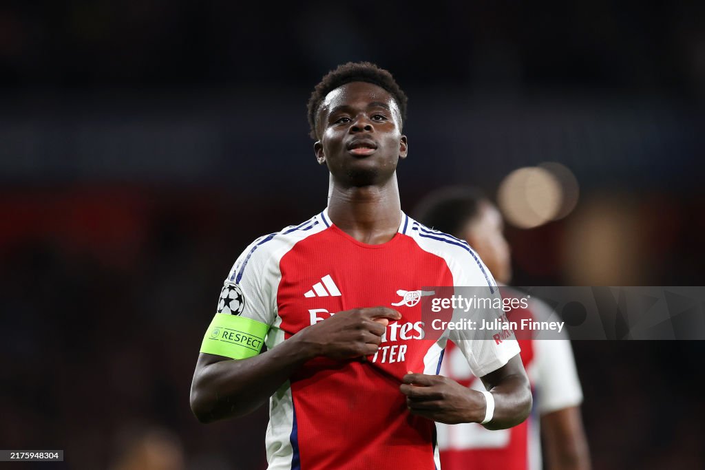 Arsenal FC v Paris Saint-Germain - UEFA Champions League 2024/25 League Phase MD2