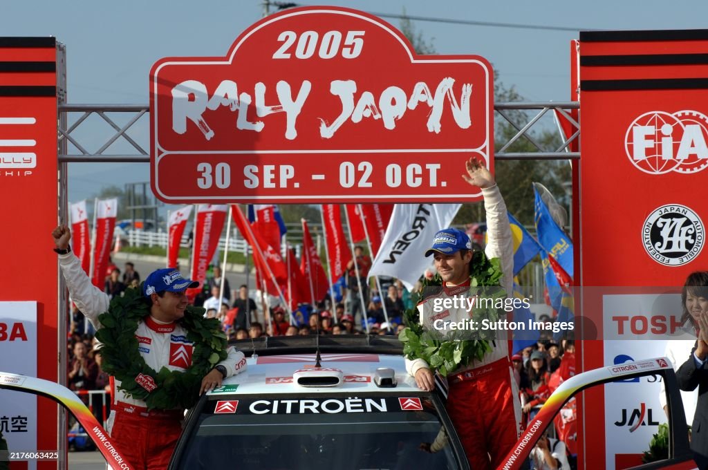 Japanese Rally Movie Rally Japan second placed and 2005 World Rally Champion Sebastien ...