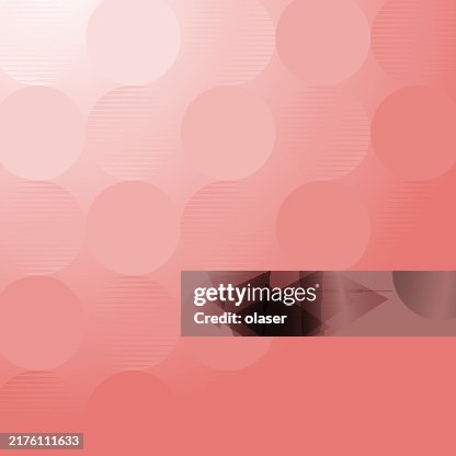 A pattern with soft striped pink circles on a gradient background. A pattern with soft striped pink circles on a gradient background.