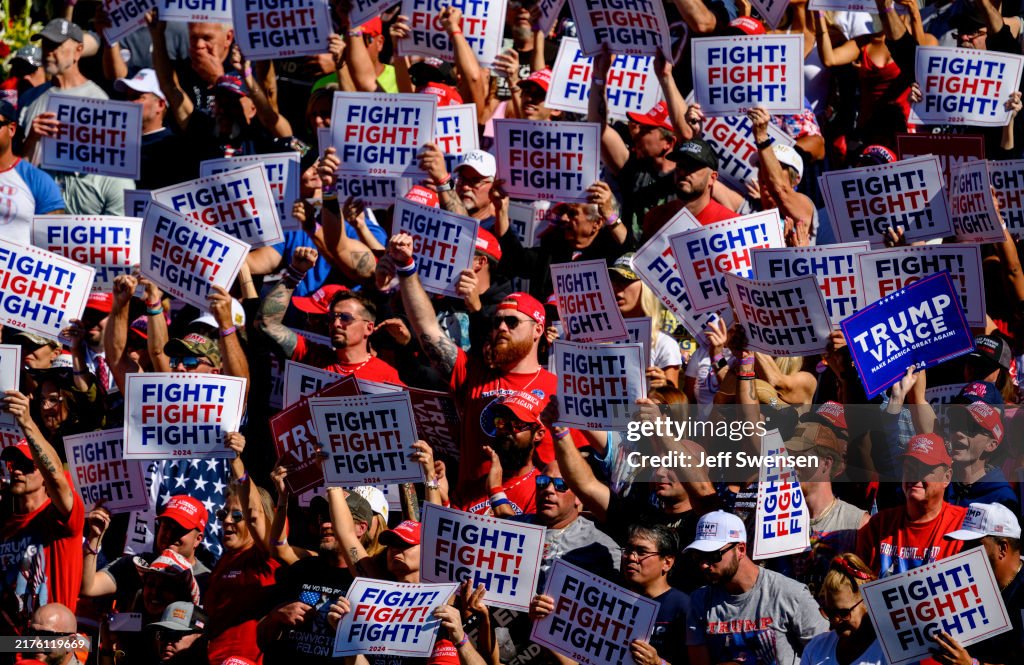 Republican Presidential Nominee Former President Trump Holds Rally In Butler, Pennsylvania