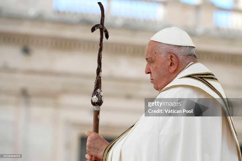 Pope Francis Presides Over Opening Mass For The Synod Of Bishops At St. Peter's Basilica