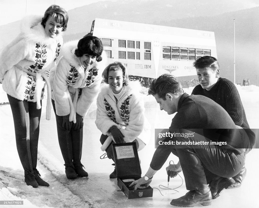 Canadian figure skaters 1964 Winter Olympics