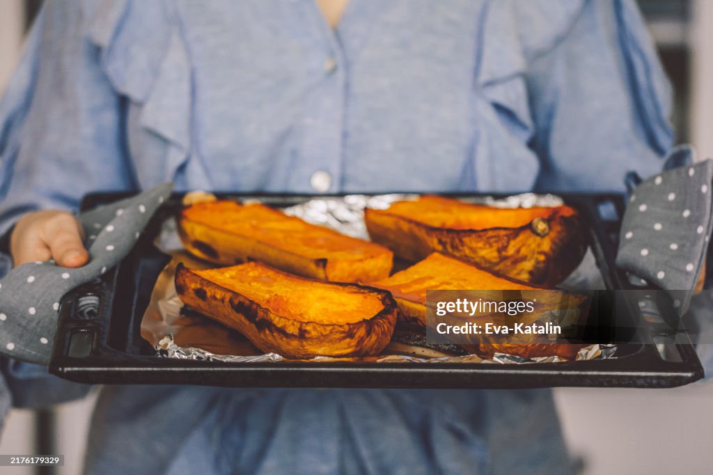 Roasted pumpkin