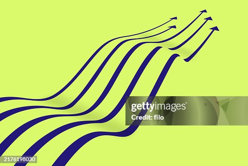 Arrow Waves Abstract Forward Abstract Progress Background Arrow Waves Abstract Forward Abstract Progress Background