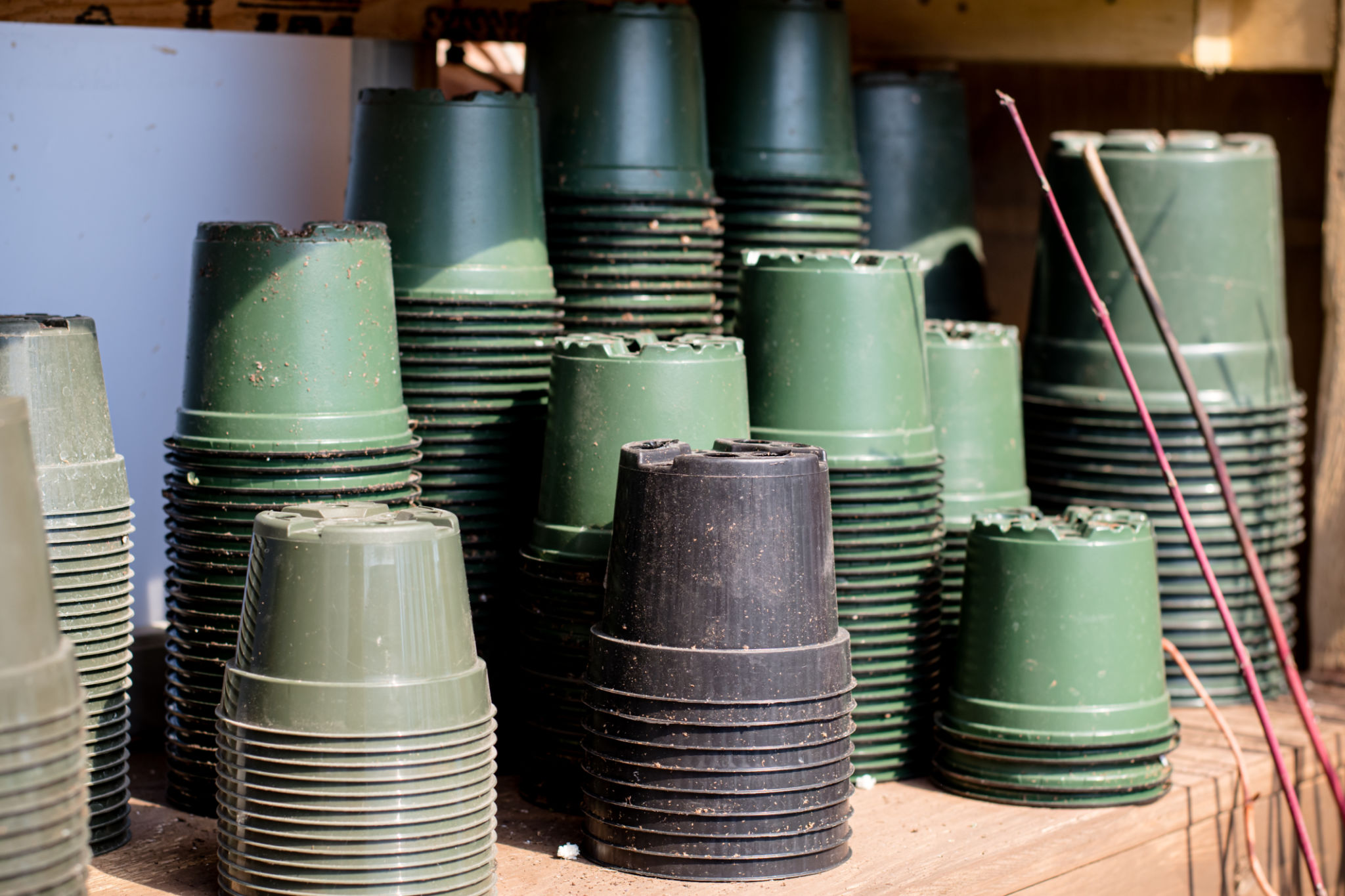 garden pots materials
