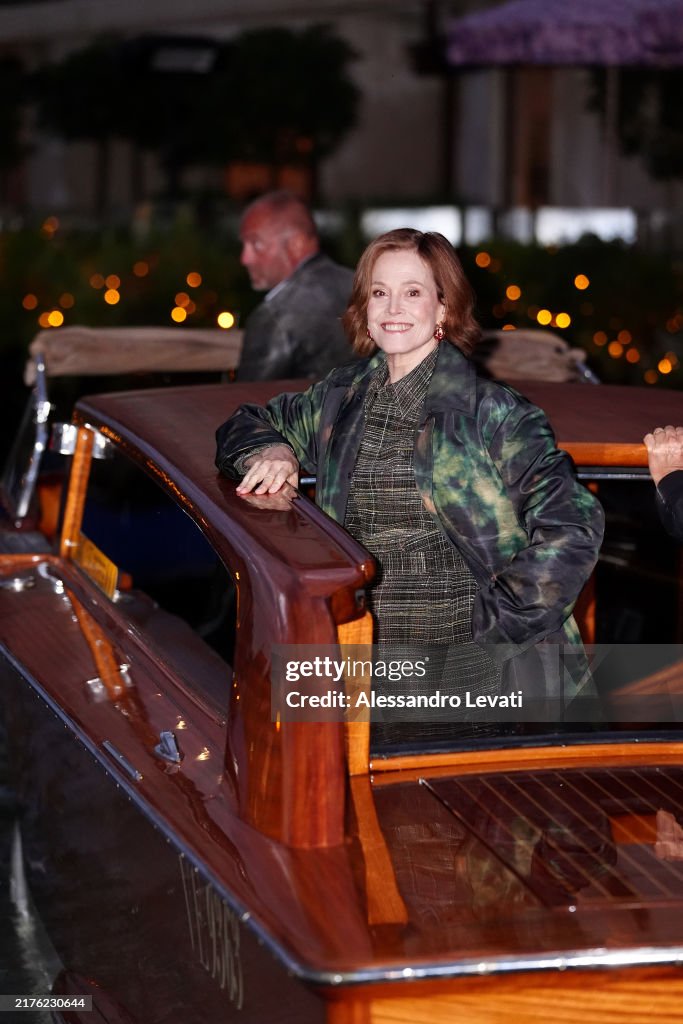 Celebrity Sightings In Venice