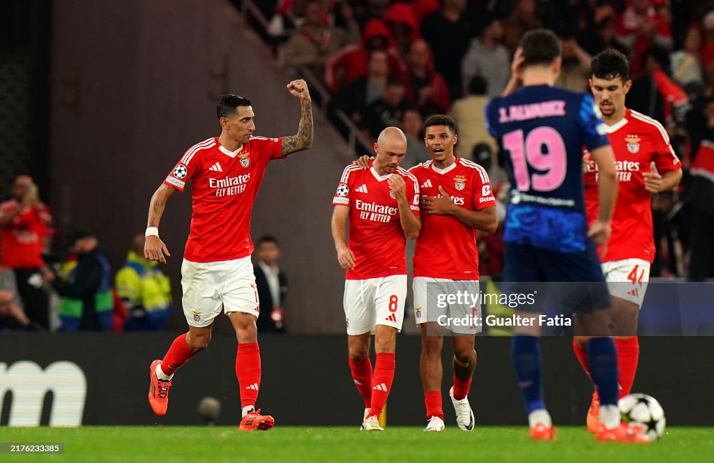 SL Benfica v Atletico de Madrid - UEFA Champions League 2024/25 League Phase MD2