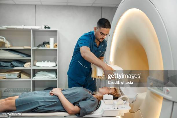 Mri Testing Process 2,621 Doctor Examining Mri Scans Stock Photos, High-Res Pictures, and ...