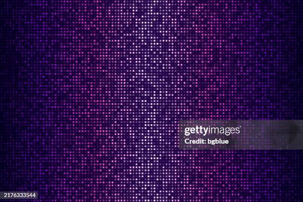 abstract purple halftone background with dotted - trendy design - dark purple background stock illustrations