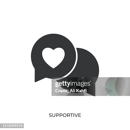 Supportive glyph solid icon. Solid icon that can be applied anywhere, simple, pixel perfect and modern style Supportive glyph solid icon. Solid icon that can be applied anywhere, simple, pixel perfect and modern style