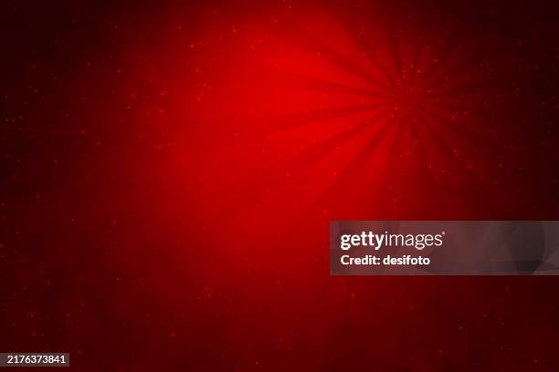 dark red maroon colored blank empty grunge textured effect asymmetric vibrant celebration vector background with glittering glitter all over and a glowing centre with vignette and subtle pattern of rays of sunburst or light beam - subtle background texture stock illustrations