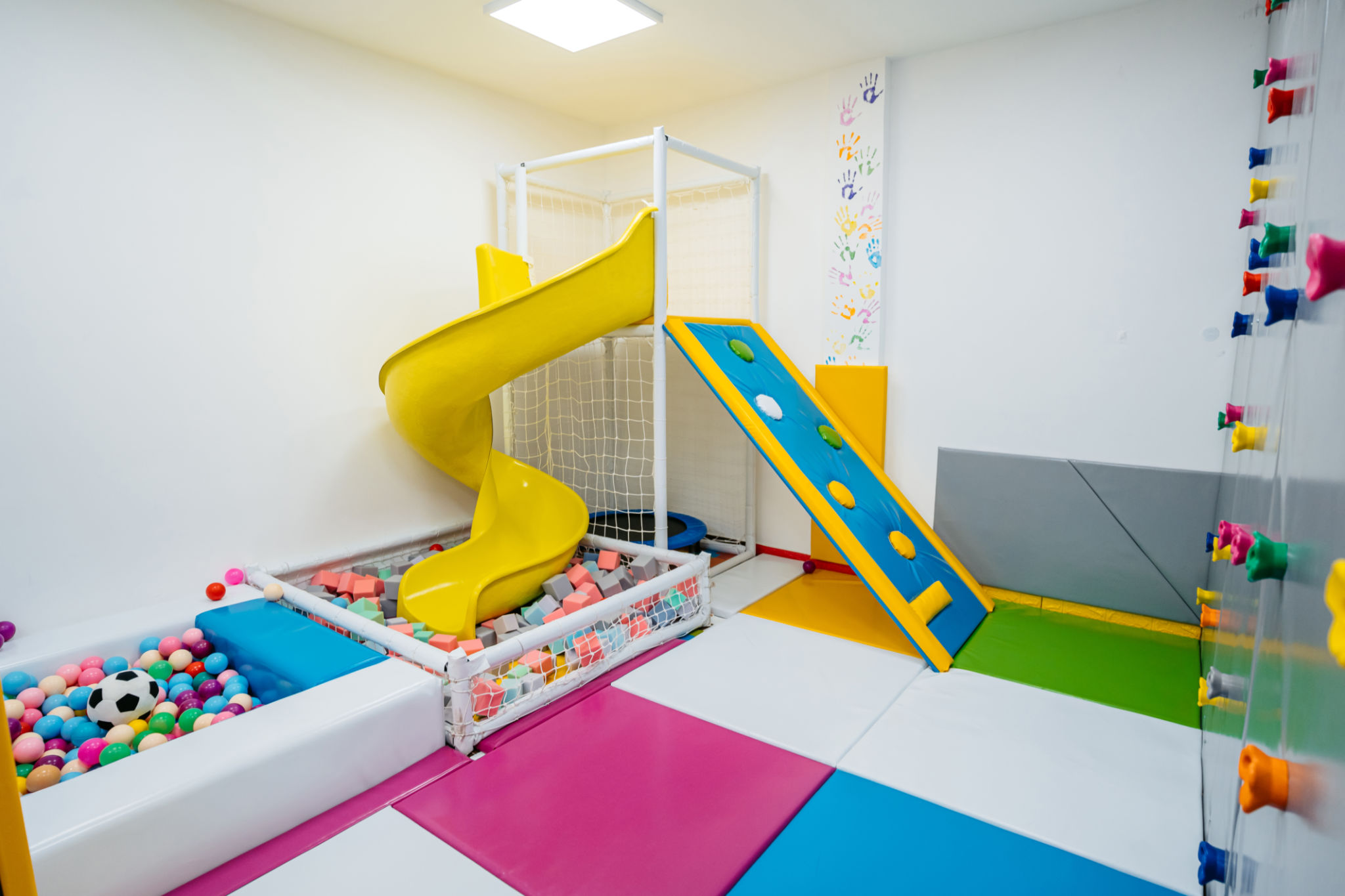 Empty Kid's Playroom Empty Kid's Playroom