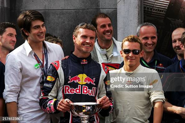 David Routh Brandon Routh actor; David Coulthard Red Bull Racing and Christian ...