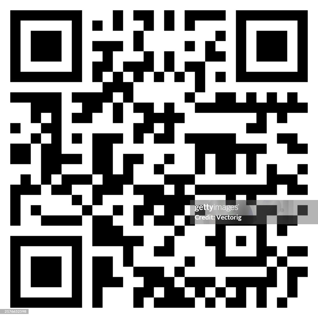 QR Code Illustration Call to Action Template
