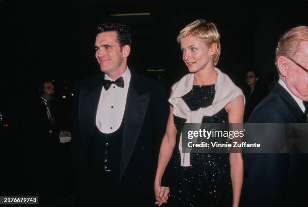 American actors Matt Dillon and Cameron Diaz arriving for the '25th AFI Life Achievement Award: A Tribute To Martin Scorsese' event at Beverly Hilton...