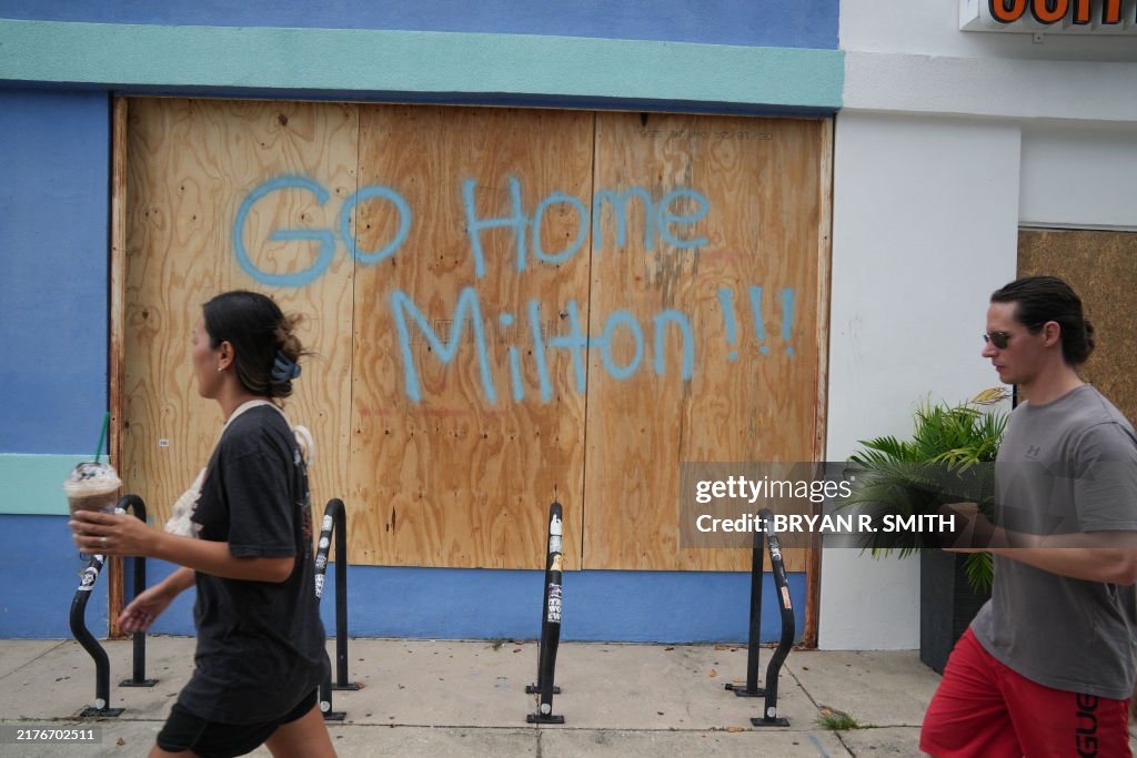 US-WEATHER-HURRICANE-MILTON