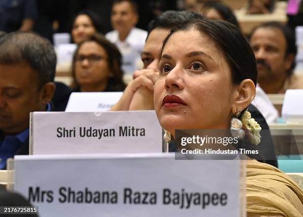 India Raza Indian former actress and film producer Shabana Raza wife of Indian ...