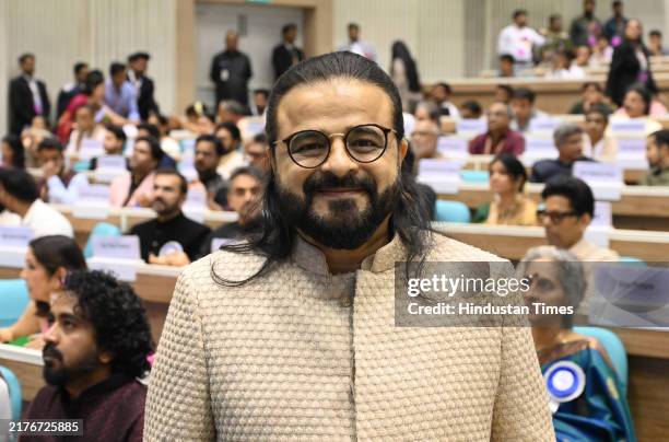 Pritam Chakraborty Indian composer and musician during the 70th National Film Awards, 2022 at Vigyan Bhawan on October 8, 2024 in New Delhi, India.