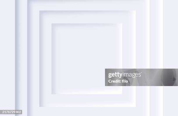 stockillustraties, clipart, cartoons en iconen met square diamond layers abstract depth background - vierkant compositie