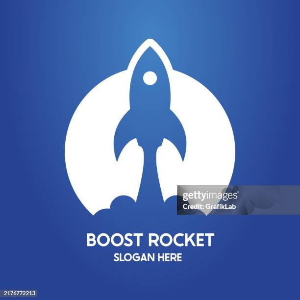 stockillustraties, clipart, cartoons en iconen met rocket launch design - raket ruimteschip