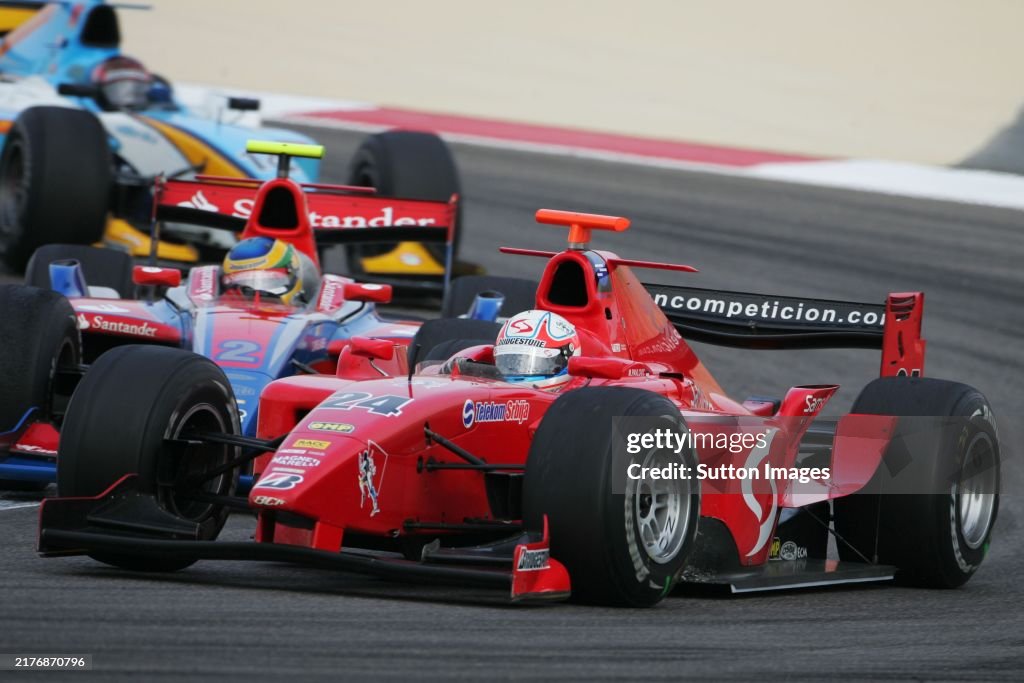 Gp2 Racing Milos Pavlovic BCN Competicion. GP2 Asia Series Rd 4, Race 1, Bahrain ...