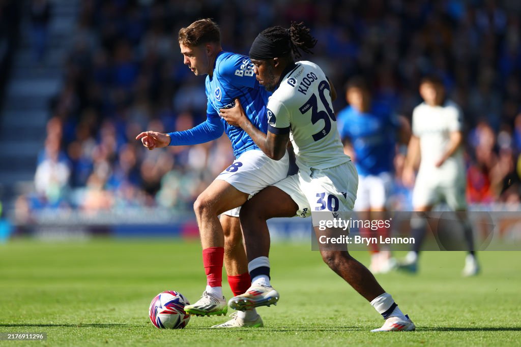 Portsmouth FC v Oxford United FC - Sky Bet Championship