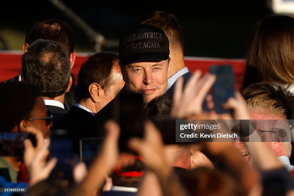 Republican Presidential Nominee Former President Trump Holds Rally In Butler, Pennsylvania