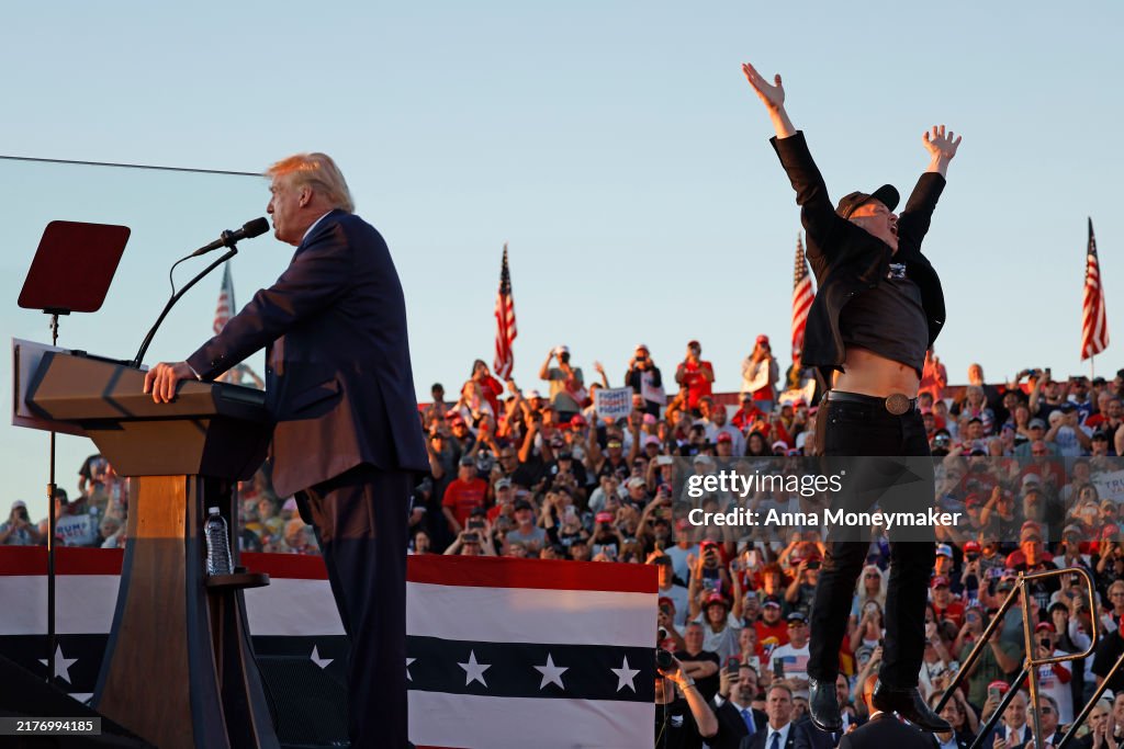 Republican Presidential Nominee Former President Trump Holds Rally In Butler, Pennsylvania