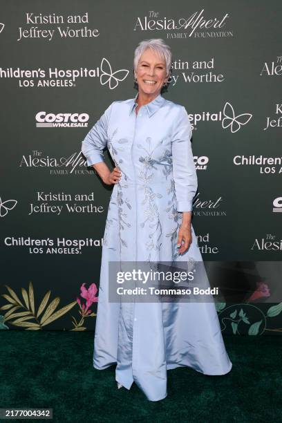 Jamie Lee Curtis attends the 2024 Children's Hospital Los Angeles Gala at L.A. Live Event Deck Top Floor Of The West Lot on October 05, 2024 in Los...