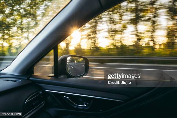 automobile rearview mirror - car point of view stock pictures, royalty-free photos & images