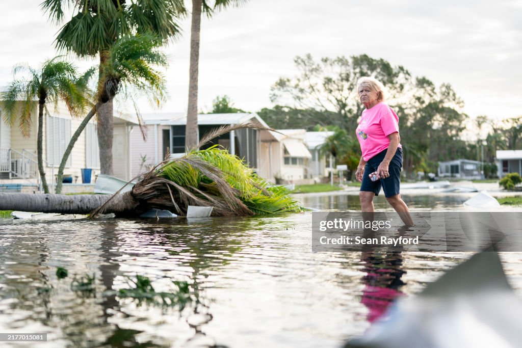 Hurricane Milton Barrels Into Florida