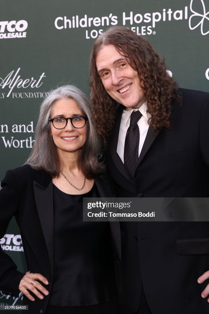 "Weird Al" Yankovic and Suzanne Yankovic attend the 2024 Children's ...