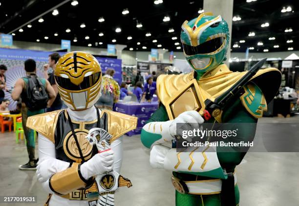 Power Ranger Comic Con 708 Comic Con Power Rangers Photos & High Res Pictures - Getty Images