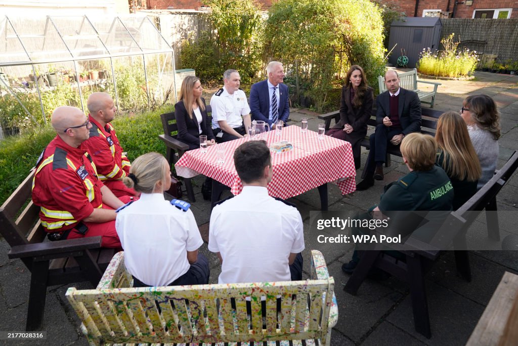 The Prince And Princess of Wales Visit Southport