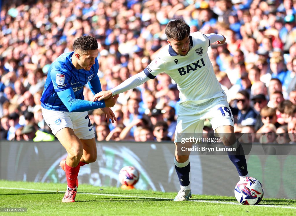 Portsmouth FC v Oxford United FC - Sky Bet Championship