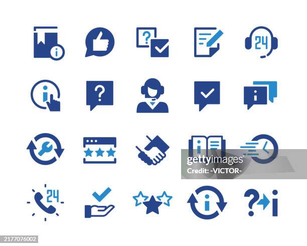 support icons - classic graphic series - question mark icon stock illustrations