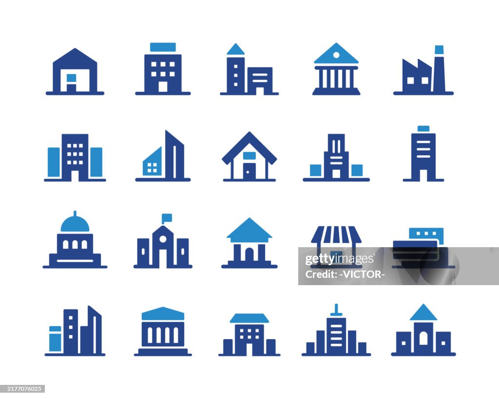 Building Icons - Classic Graphic Series