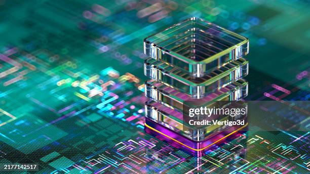 digital cpu. ai - artificial intelligence, machine learning. technology and data - cpu stock pictures, royalty-free photos & images
