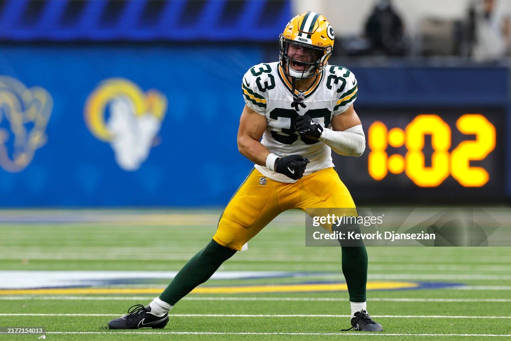 Green Bay Packers v Los Angeles Rams