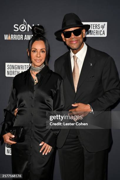 Lisa Rae Harris Lisa Harris and Jimmy Jam attend the 2024 SONA Warrior Awards at ...