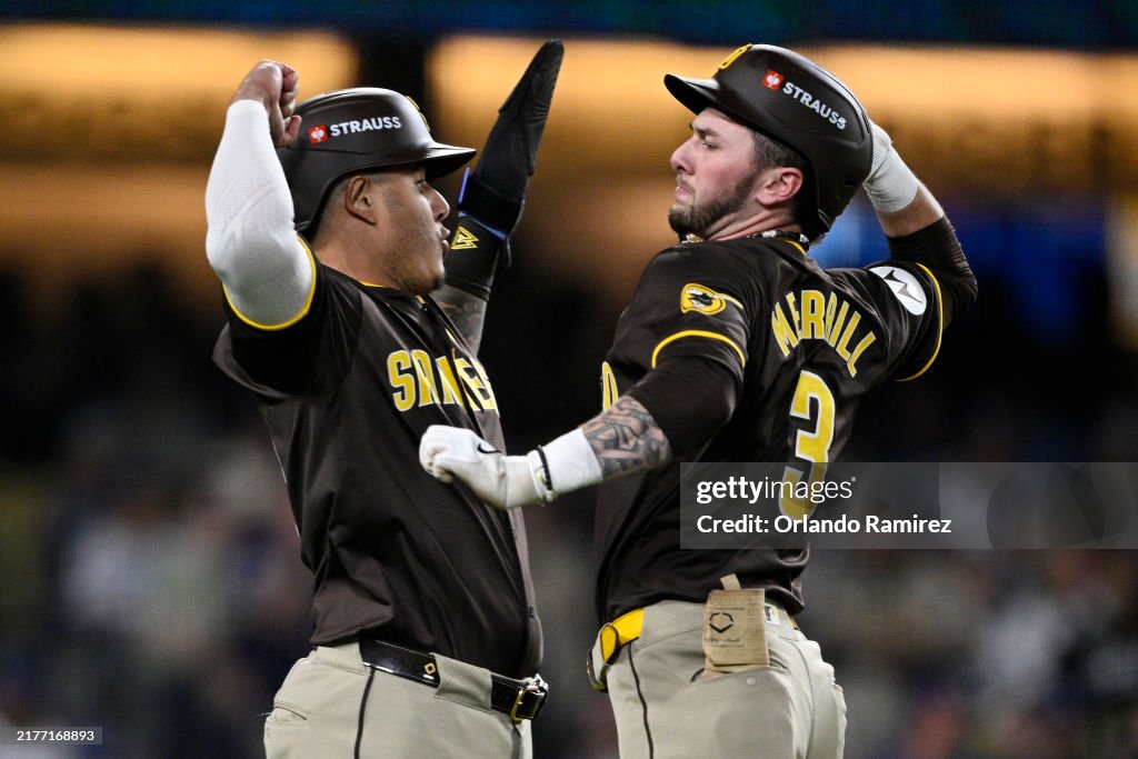 Division Series - San Diego Padres v Los Angeles Dodgers - Game 2