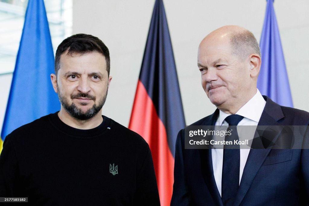Ukrainian President Zelensky Visits Berlin, Seeks More Military Aid