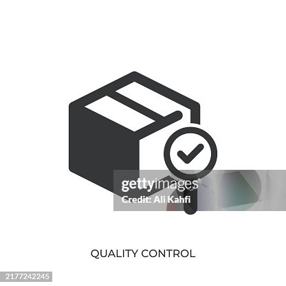 Quality Control glyph solid icon. Solid icon that can be applied anywhere, simple, pixel perfect and modern style Quality Control glyph solid icon. Solid icon that can be applied anywhere, simple, pixel perfect and modern style